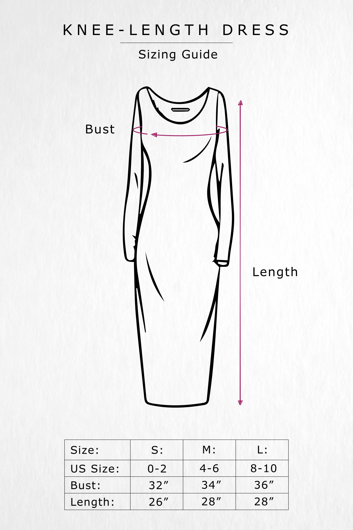 Pink Knee Length Wrap Dresses for Women
