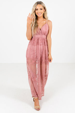 Women's Dark Mauve Special Occasion Boutique Outfits
