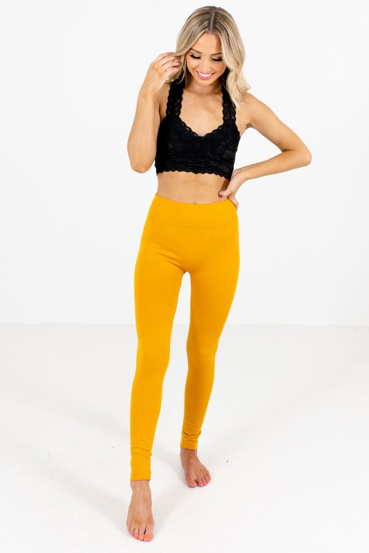 Women���s Mustard Yellow Fall and Winter Boutique Clothing