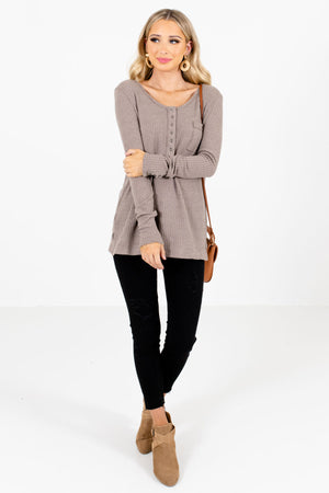 Women’s Brown Fall and Winter Boutique Clothing