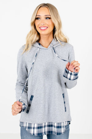 Gray Warm and Cozy Boutique Clothing for Women