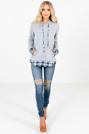 Women's Gray Fall and Winter Boutique Clothing