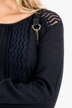 Black Affordable Online Boutique Clothing for Women