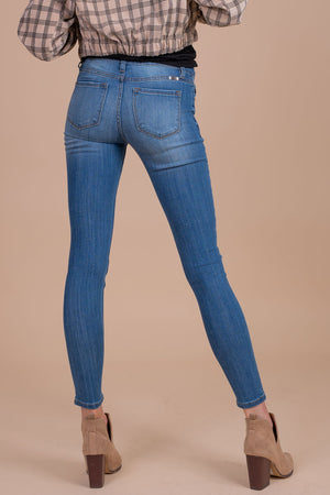 Boutique jeans with skinny fit