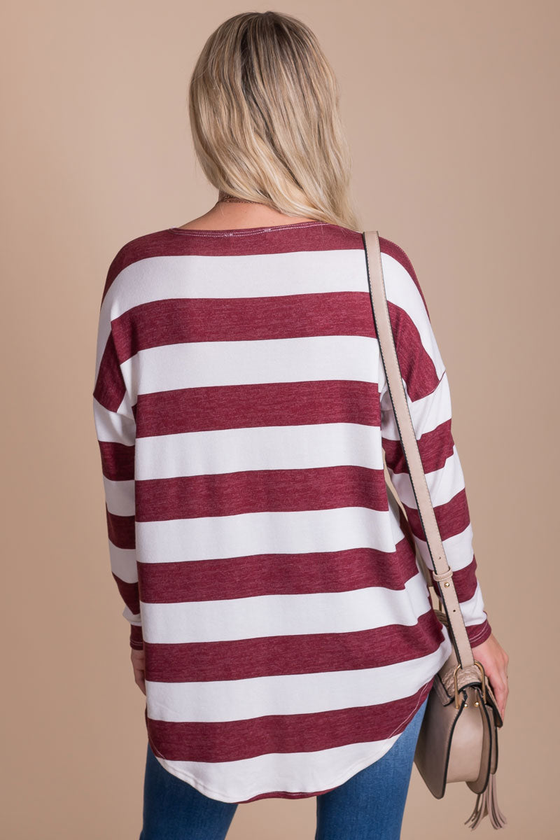 Long Sleeve Affordable Top for Women