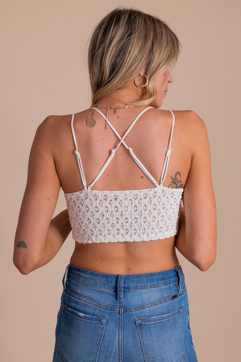 Bralette with lace