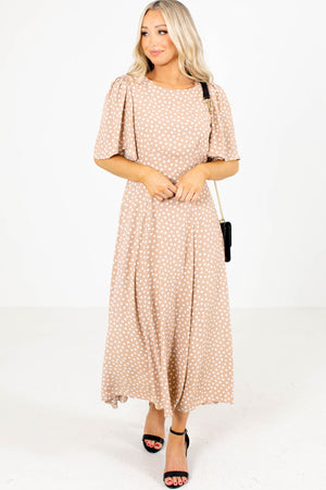 Dress with Polka Dot Print