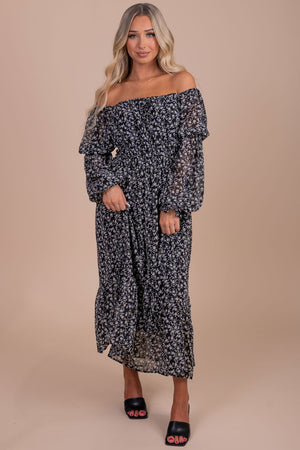 Made With Love Floral Print Maxi Dress
