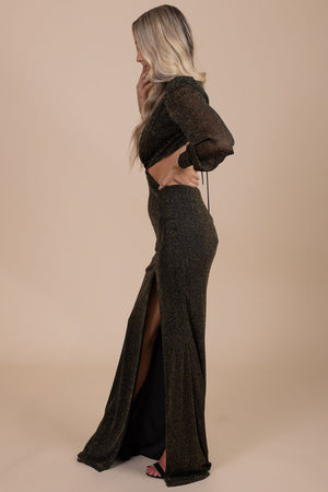 women's boutique black dress for special occasions