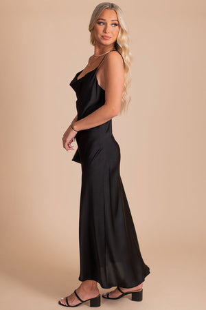 black homecoming dress for women