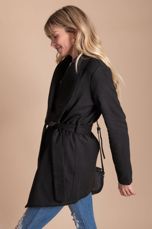 trendy women's blazer coat for fall