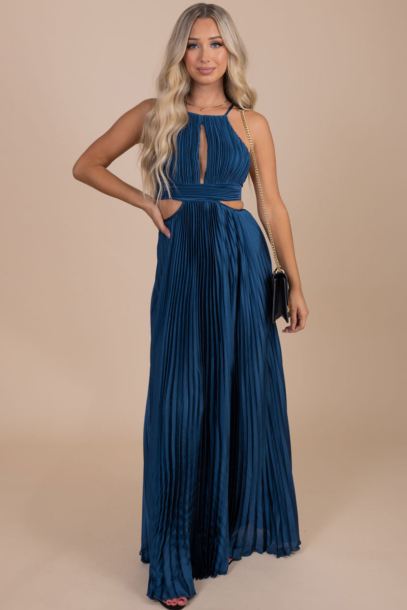 Ethereal Beauty Cut-Out Maxi Dress