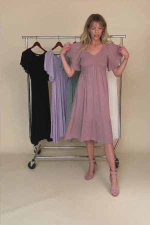 Touring Rome Midi Dress