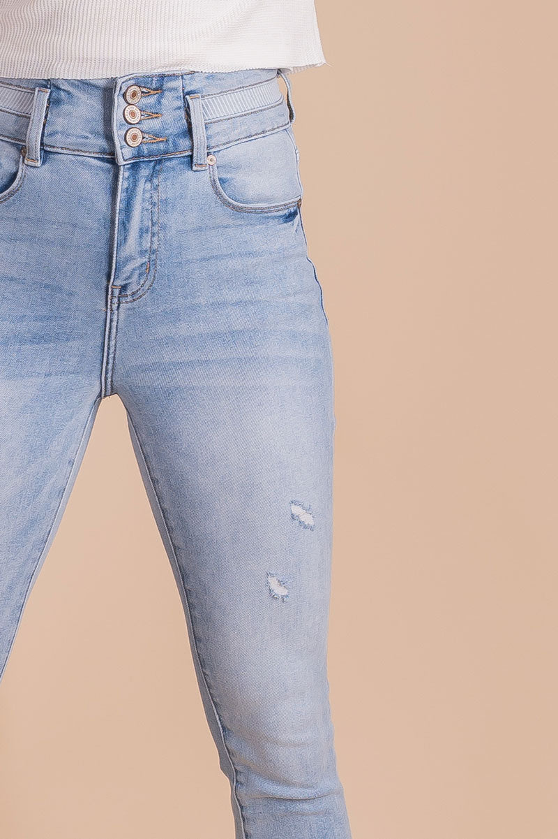Women's Affordable Denim KanCan Jeans with Stripe Details
