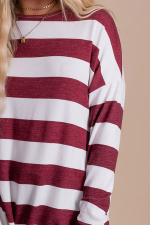 Boutique Striped Top for Women