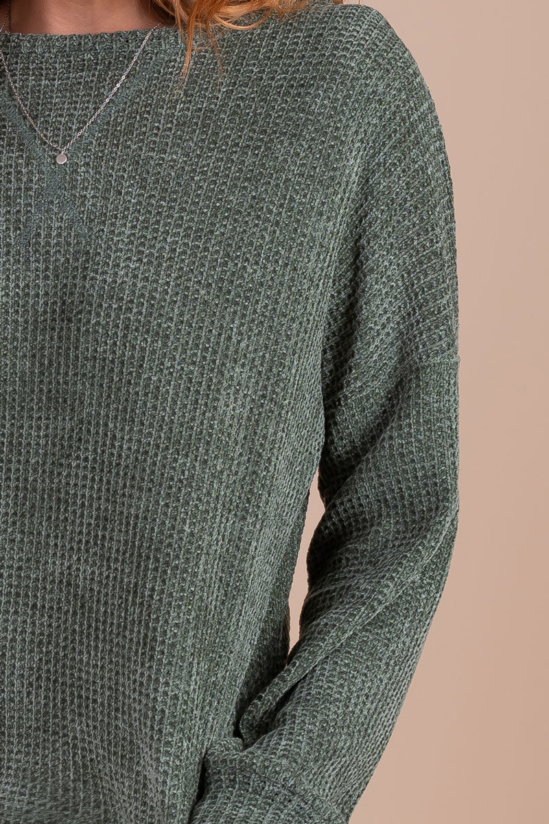 women's boutique long sleeve knit sweater