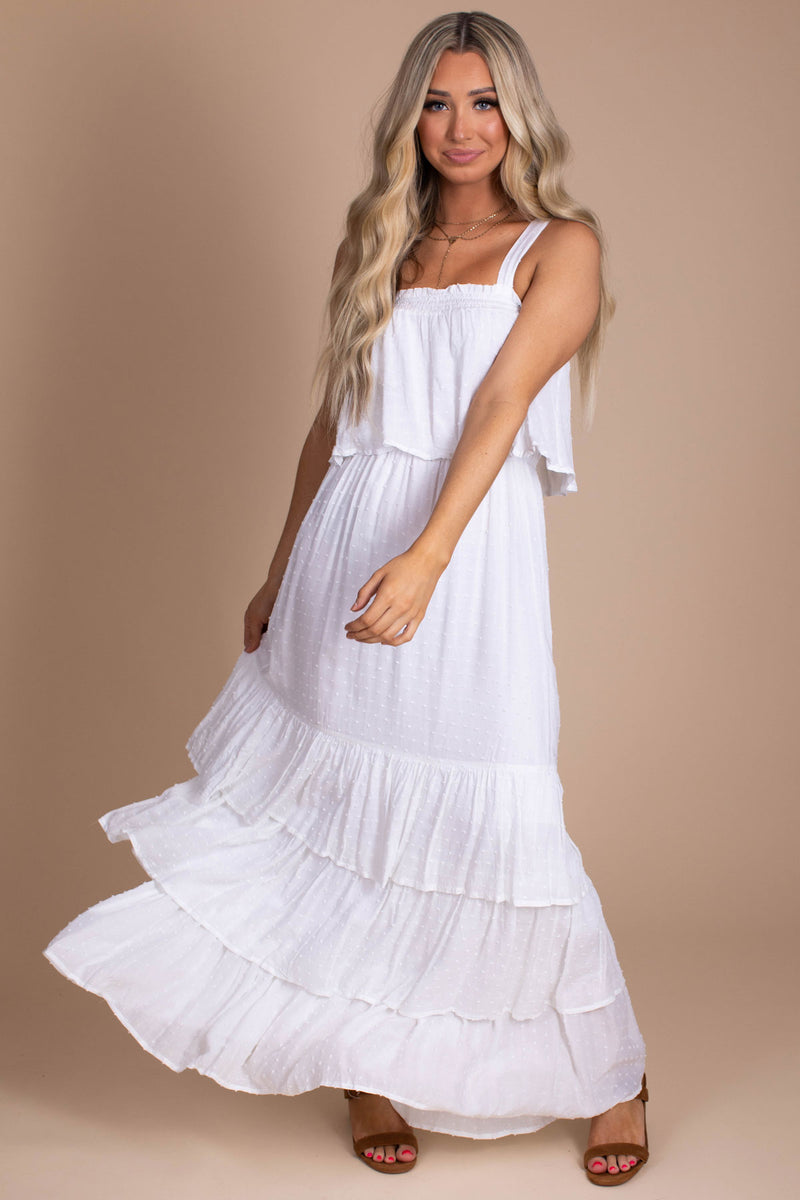 Dreaming Of You Maxi Dress - White