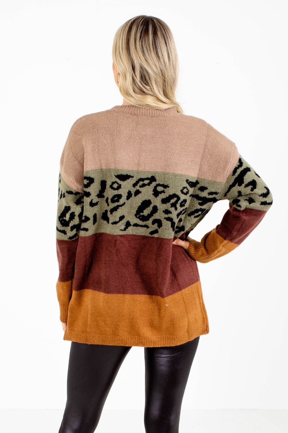 Women's Animal Print Boutique Sweater