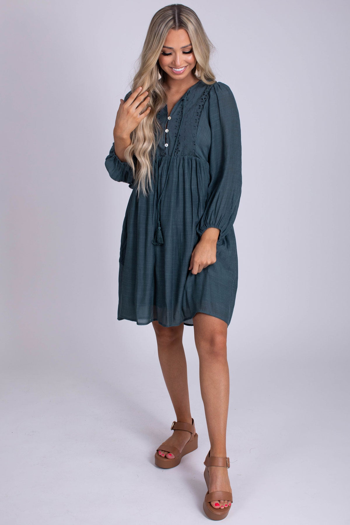 Long Sleeve Mini Dress For Women Affordable Women's Boutique