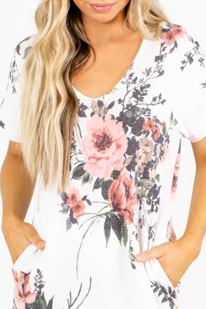 2021 Floral Dress in White