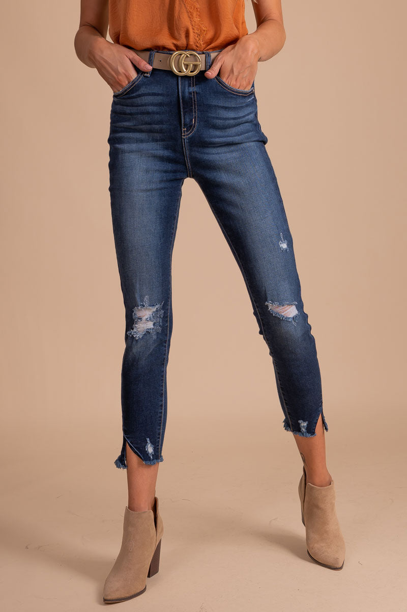 women's kancan denim jeans