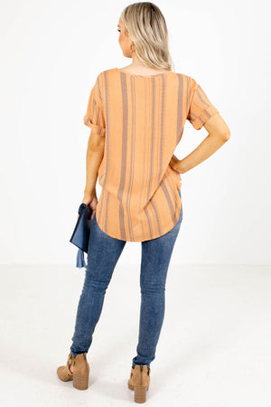 Here for the Applause Striped Blouse