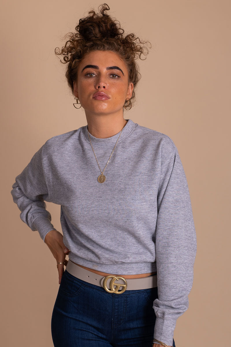 Simpler Times Long Sleeve Sweater