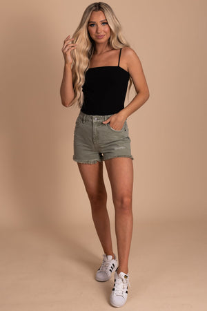 boutique women's shorts