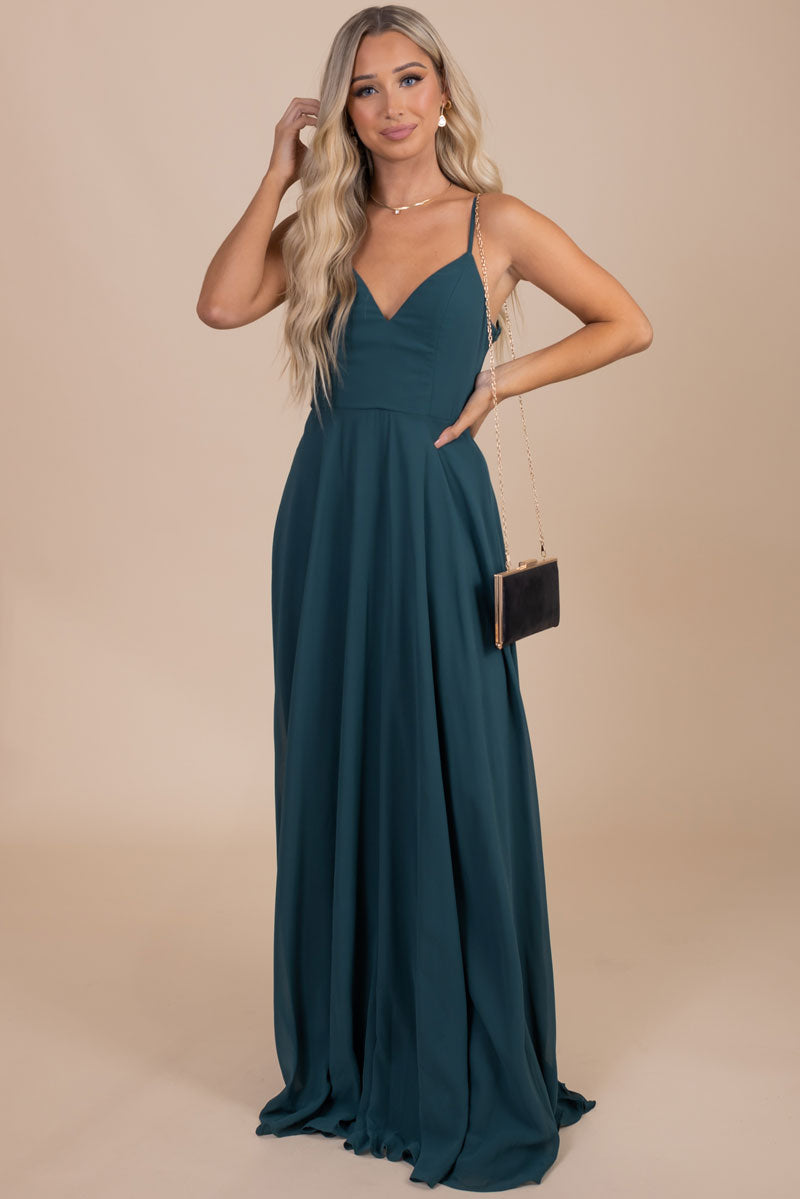 boutique women's special occasion formal maxi dress