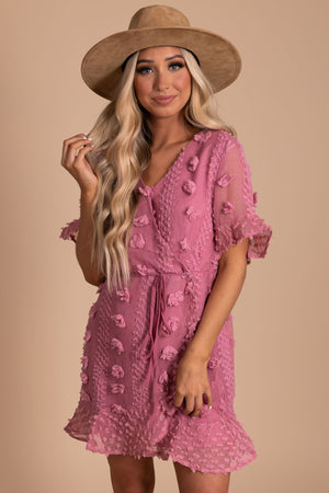 Boutique Women's Mini Dress Pink