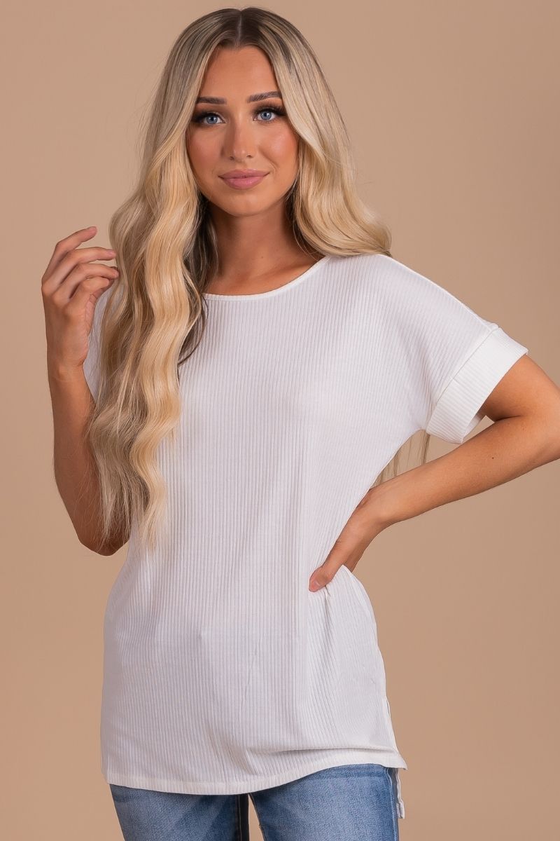 Casual Day Out Round Neck Top