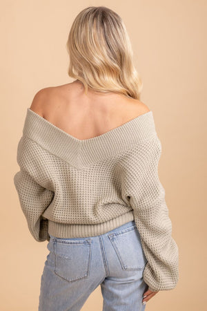 Worth Watching Knit Sweater