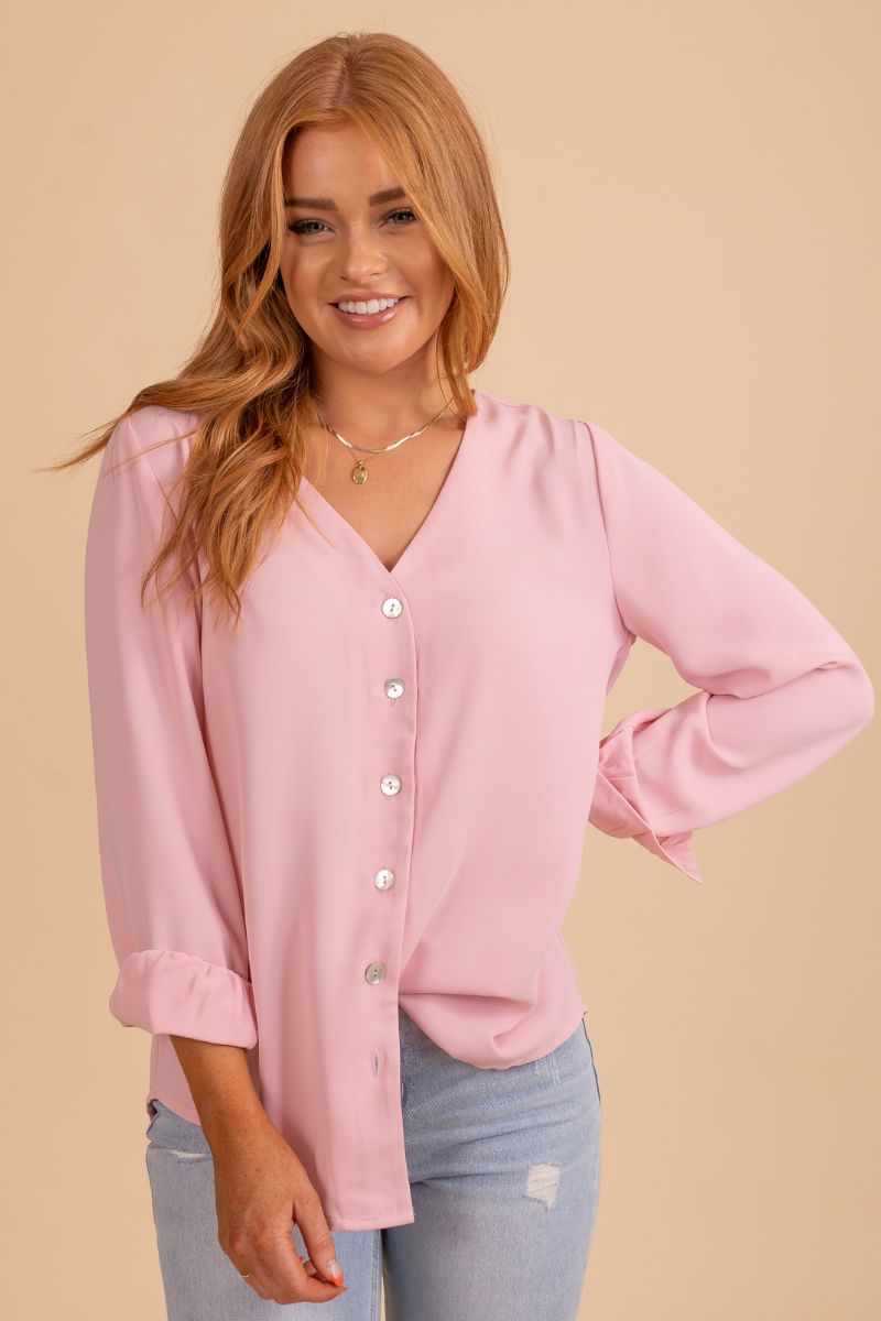 Pink Everyday Boutique Blouse
