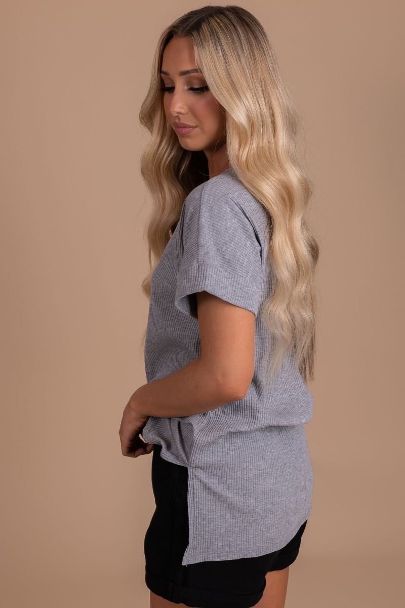 Casual Day Out Round Neck Top