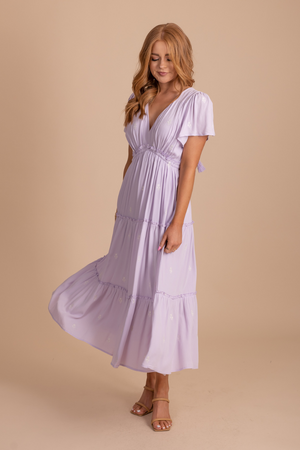 flowy midi dress