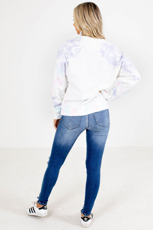 women's sweatshirt tie dye pattern