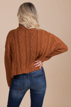 boutique women's long sleeve sweater