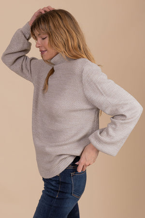 boutique fall long sleeve knit sweater