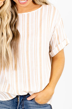So Yesterday Striped Blouse