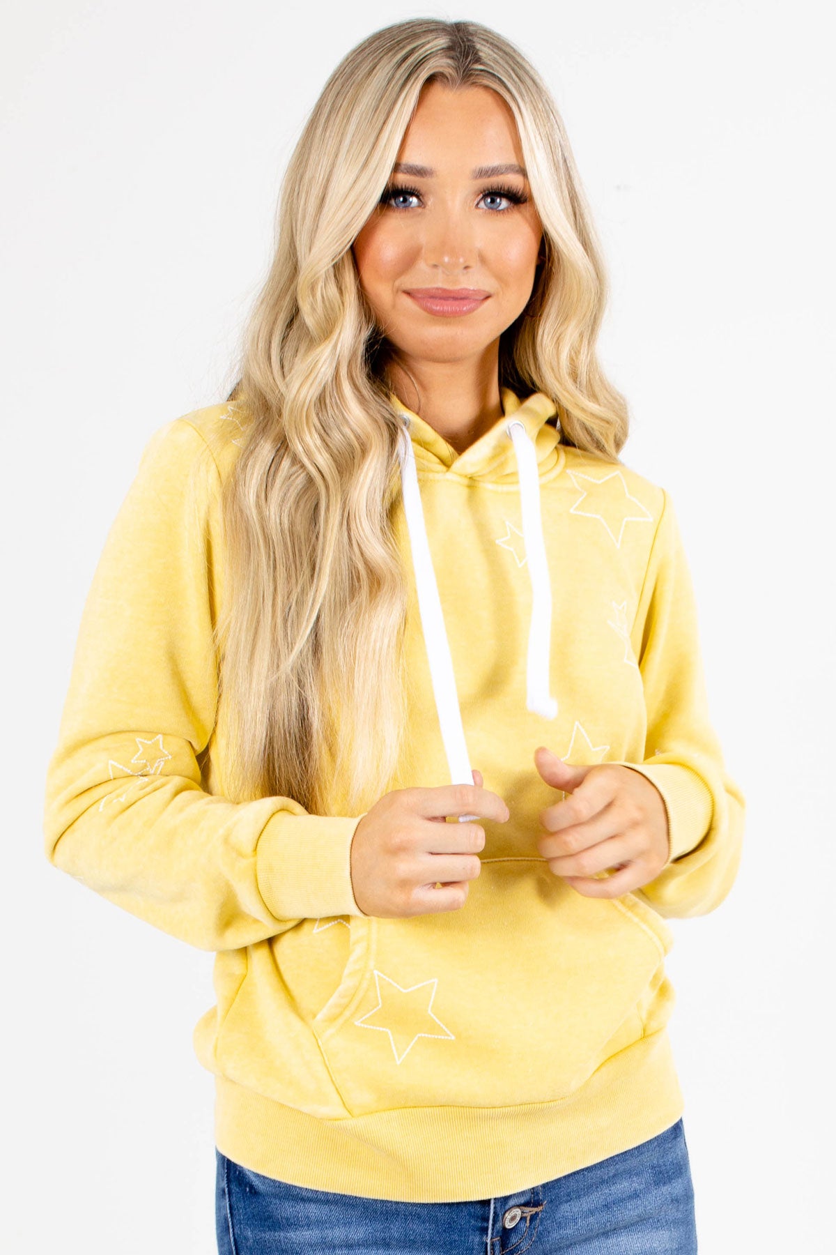 Women's Hooded top with pockets