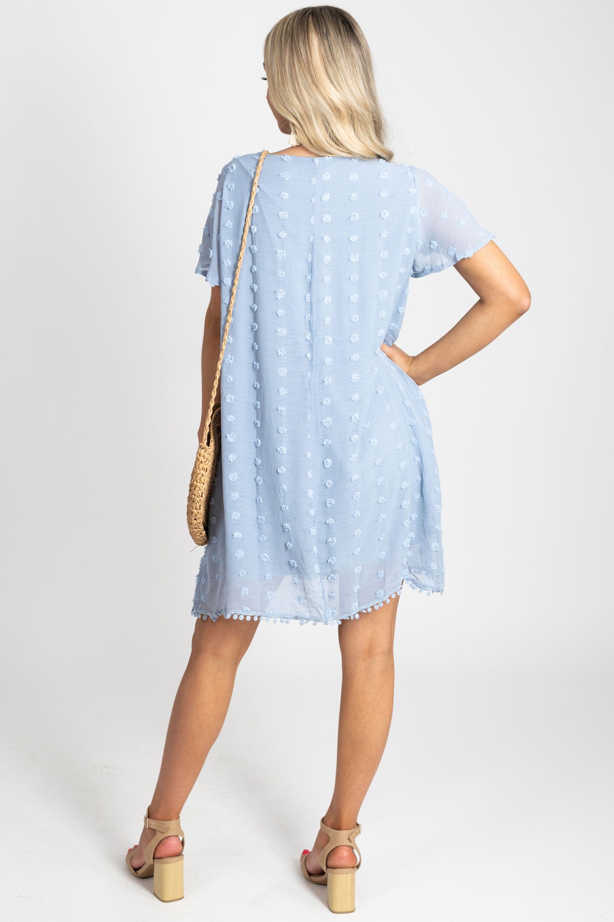 Women's Polka Dot Mini Dress
