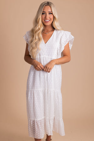 white special occasion maxi dress