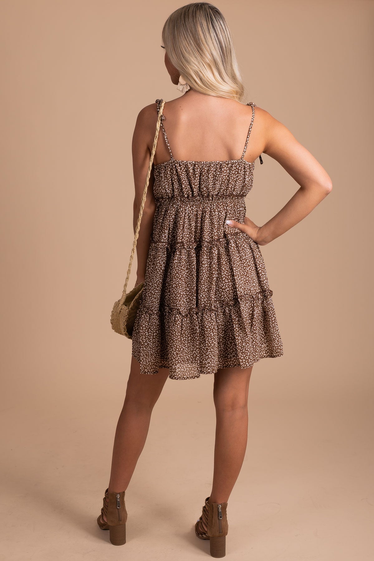 Fierce Look Leopard Dress - Brown, Fashion Nova, Dresses