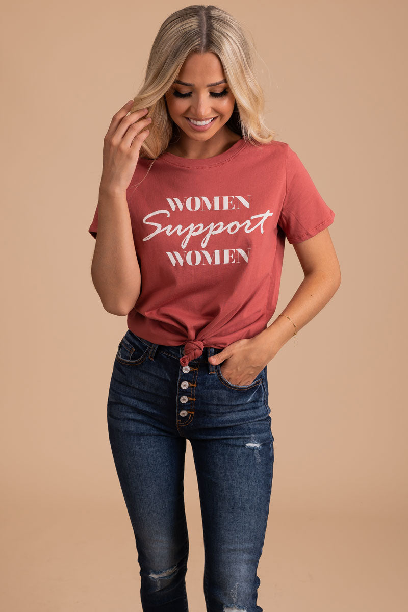 boutique women's graphic tee